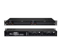 Toplionace 215 Equalizzatore a 15 Bande a Doppio Canale, 220V Professionale Home Stage Performance Wedding KTV Tuner 1U Montaggio Rack