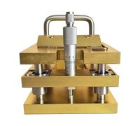 Toplionace Affettatrice per Campioni di Schiuma Rigida per Test di Assorbimento Dell'acqua, Strumento Taglio di Precisione Lab Che Crea Fette di Schiuma Ultra Sottili da 0,1-0,4mm (Modello Standard)