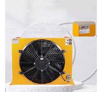 Toplionace AH1417T-CA Radiatore Aria Idraulico Radiatore Olio Raffreddato ad Aria DC 24V DC 12V AC220V AC110V AC380V Ventola di Raffreddamento 8KW 2MPA 150L/min (DC 12V)