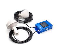 Toplionace Amplificatore di Segnale Gnss, Intensificatore di Segnale Transponder per Interni GPS + BD Ripetitore di Segnale Beidou Ripetitore a Doppia Frequenza 60dB ± 2dB