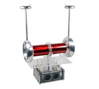 Toplionace Bobina di Tesla Musicale Fai-da-te, Versione SSTC Generatore ad Alta Frequenza Finito Modello di Fulmine con Bobina di Tempesta Magnetica con Scheda Driver