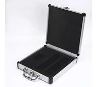 Toplionace Custodia Professionale per Lenti di Prova per Optometria in Lega di Alluminio, Contiene 68 Lenti, Scatola Portaoggetti Durevole, 240x225x55mm