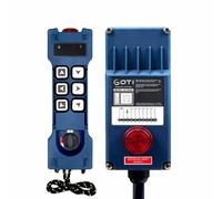 Toplionace Gru a Ponte con Comando a Distanza Wireless Industriale GT-RS06, Piattaforma di Sollevamento, Attrezzatura Idraulica (Un Trasmettitore, ACDC18-65V)