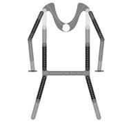 Toplionace Gruccia di Supporto Regolabile Trasparente Invisibile per Abbigliamento Fotografico, Gruccia Invisibile per Uomo/Donna/Bambino