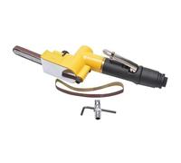 Toplionace Levigatrice a Nastro Pneumatica, Smerigliatrice a Nastro Portatile ad Aria Compressa, Macchina per Levigatura e Lucidatura Portatile