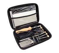 Toplionace Macchina da Stiro per Fiori Artificiali AC 220V, Creatore di Fiori in Tessuto Elettrico fai-da-te con Kit per la Creazione di Fiori Finti a 17 Teste (19-0584)