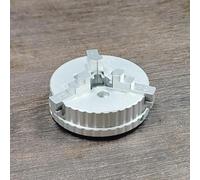 Toplionace Mandrino a Morsa a 3 Griffe con Serraggio da 1 a 48mm ad Alta Precisione - Mini Morsetto da Banco Industriale per Foratura, Riparazione di Orologi e Modellismo