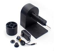 Toplionace Mini Avvolgitore Elettrico per Etichette con Velocità Regolabile, Micro Macchina per Riavvolgimento Automatico di Codici a Barre