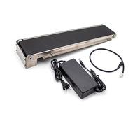 Toplionace Mini Distributore Automatico Trasportatore DC 24V 35rpm Acciaio Inossidabile, Nastro Trasportatore Automatico per Corsia di Carico 460x85mm, Carico 3,5-5kg (con il Potere)