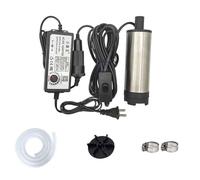 Toplionace Pompa per Cambio Olio Auto 220V Pompa Elettrica per Acqua Diesel Pompa per Olio Sommergibile Pompa per Trasferimento Carburante Cherosene Pompa di Aspirazione Acqua