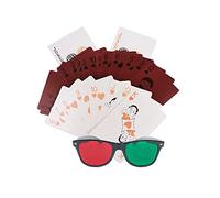 Toplionace Rosso/verde Poker Anti-soppressione Ambliopia Trainer Bambino Strabismo Strumenti di Allenamento con Occhiali