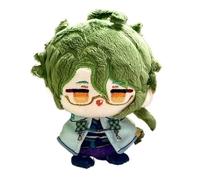 TOPLITHE Genshin Impact Peluche, Peluche Anime Simpatico Portachiavi Con Bambola Di Pezza Morbida Figura Di Carcoon for Il Regalo Dei Fan (Size : Baizhu)