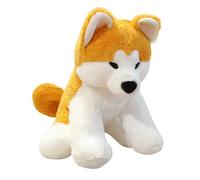 TOPLITHE Peluche Cane Akita, Simpatico Peluche Cucciolo Akita Morbidissimo Animale di Peluche for Bambini Decorazione della Stanza delle Ragazze dei Ragazzi (Size : 35CM/13IN)