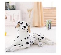 TOPLITHE Peluche Di Cane Dalmata, Realistico Cane Dalmata Peluche Animali Carino Simulazione Cucciolo Peluche Giocattolo for Bambini Ragazzi Ragazze(Lying down,50CM/20IN)