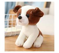 TOPLITHE Peluche Di Cane Di Simulazione, 20Cm Realistici Cuccioli Di Peluche Animali Soffici Regali Di Peluche for Ragazzi Ragazze Compleanno(Jack Russell Terrier)