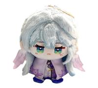 TOPLITHE Peluche Star Rail, Portachiavi In peluche Kawaii Anime Da 12Cm Bambola Peluche Morbido Honkai Cotone Adorabile for I Regali Dei Fan Di HSR(Robin)