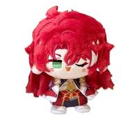 TOPLITHE Peluche Star Rail, Portachiavi in Peluche Kawaii Anime da 12Cm Bambola Peluche Morbido Honkai Cotone Adorabile for I Regali dei Fan di HSR(Argenti)