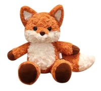 TOPLITHE Peluche Volpe, Soffice Bambola Giocattolo Di Peluche Volpe Cuscino For Bambini Ragazze Ragazzi Regalo Di Compleanno(35cm)