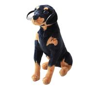 TOPLITHE Simulazione Di Cane Peluche, Realistico Cucciolo Rottweiler Animali Morbido Giocattolo For Ragazzi Ragazze Compleanno Regali Natale(54cm/21.26in)