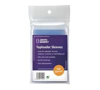 Toploader Custodie 100 Pezzi - Protezioni Richiudibili per Toploader 3x4 - Sicure per Archiviazione & Riutilizzabili - JohtoMarket