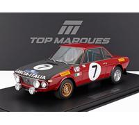 TOPMARQUES 1/12 LANCIA FULVIA HF RALLY ACROPOLIS 1972 LAMPINEN MODELLINO STATICO