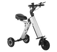 TopMate ES33 Triciclo Elettrico per Adulti, Triciclo Elettrico Leggero con Batteria Rimovibile da 36 V 7,8 Ah, Funzione di Retromarcia e Interruttore a Chiave per Spostamenti e Viaggi