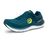 Topo Athletic Magnifly 5 - Scarpe da corsa da uomo, comode, leggere, imbottite, resistenti, con lacci da 0 mm, per corsa su strada, Blu/verde , 43 EU