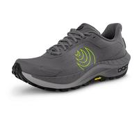 Topo Athletic MTN Racer 4 - Scarpe da corsa da uomo, leggere e comode, 5 mm, per trail running, Grigio/Lime, 44.5 EU