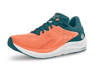 Topo Athletic Phantom 2 - Scarpe da corsa da donna, comode, leggere, 5 mm, per corsa su strada, Rosa/Navy, 40 EU