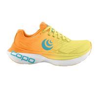 Topo Athletic Spectre 2 - Scarpe da corsa da uomo, comode, imbottite, resistenti, 5 mm, per corsa su strada, Arancione/blu., 44.5 EU