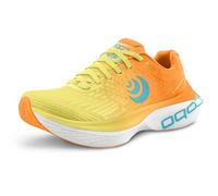 Topo Athletic Spectre 2 - Scarpe da corsa da uomo, comode, imbottite, resistenti, 5 mm, per corsa su strada, Arancione/blu., 43 EU