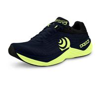 Topo Athletic Ultrafly 5 - Scarpe da corsa da uomo, comode, leggere, imbottite, resistenti, 5 mm, scarpe da corsa su strada, blu navy/lime, taglia 42, Blu navy/Lime, 42 EU