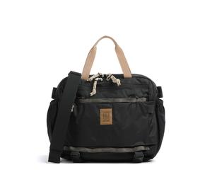 Topo Designs Mountain Borsa a tracolla nero, nylon ripstop riciclato, unisex