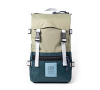 Topo Designs Rover Pack Mini - Zaino per EDC, escursioni, iconico design Denver, commercio equo e solidale + Bluesign, Verde olio/Pino Scuro, One Size, Rover Pack Mini