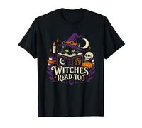 Topo di Biblioteca Halloween Lettore della Stagione Maglietta