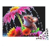 Topo Fiore Puzzle 1000 Pezzi Puzzle per Adulti 70x50cm/1000pcs