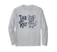 Topo Sveglio dello Scienziato del Ratto del Laboratorio con la biologia della Capsula di Maglia a Manica