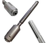 Topolenashop Adattatore SDS Max a SDS Plus - Convertitore Mandrino per Trapani e Demolitori | In Acciaio Cromo Vanadio | Compatibile con Trapani SDS Max | Uso Foratura e Demolizione Calcestruzzo