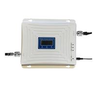 Topolenashop Amplificatore Segnale Cellulare 3G/4G/5G Tri Banda - Ripetitore Universale con Antenna Interna/Esterna, Copertura 500 m² - Compatibile Tutti gli Operatori - Cavi e Alimentatore Inclusi