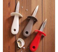 topolenashop Apriostriche Professionale in Acciaio Inox | Coltello Sicuro e Antiscivolo per Ostriche e Frutti di Mare | Lama Robusta, Impugnatura Ergonomica | COLORE CASUALE- Mod. 70719 70719