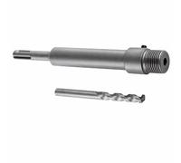 Topolenashop Asta Prolunga 650 mm per Fresa a Tazza SDS Plus - Barra in Widia con Punta di Centraggio e Filettatura M22, Estensione per Corone Cave e Carotatrice su Muratura e Cemento 65cm