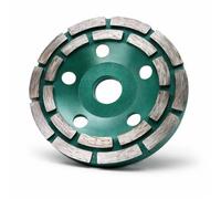 Topolenashop Disco Diamantato 115 mm Denti Larghi per Smerigliatrice Angolare - Foro 22,23 mm con Riduzione 20 mm - Disco per Cemento, Pietra e Calcestruzzo VHT02614