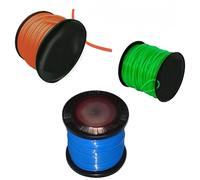 topolenashop Filo per decespugliatore Taglia Erba Tondo 2,7 mm Bobina da 100 Metri Tagliaerba Rotolo Matassa per Erbacce Prato Giardinaggio e Fai da Te Colore Casuale