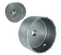 Topolenashop Fresa a Tazza 150mm per Muratura in Carburo di Tungsteno o Diamante Punta per Trapano con Foro Filettato M22 Ideale per Cemento, Mattoni, Pietra, Calcestruzzo e Carotaggio