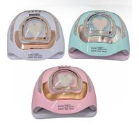 Topolenashop - Lampada UV LED Professionale SUN Y01 PRO per Gel e Semipermanente 288W 58 LED Display LCD, 4 Timer (10/30/60/99s) Sensore Automatico Manicure e Pedicure Colore Casuale