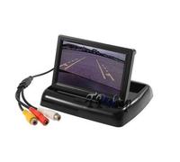 topolenashop Monitor LCD TFT A Colori 4.3” PARCHEGGIO A Scomparsa per Telecamera RETROMARCIA