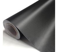 topolenashop Pellicola Adesiva in Carbonio 3D 75X200 Auto/Moto Adesiva ANTIGRAFFI Wrapping