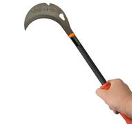 Topolenashop Roncola Da Giardinaggio 52 cm Con Lama Curva Affilata, Ronca Machete Full Tang Con Manico Ergonomico Per Potatura, Taglio Erba, Rami, Cespugli e Fieno | 07592