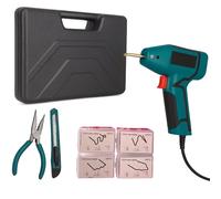 Topolenashop Saldatrice per Plastica 70W con 400 Graffette - Kit Riparazione Paraurti Auto | Cucitrice Calda Rapida per Plastica Rottamata | Impugnatura Ergonomica, Pronta in 2 Sec VP10173