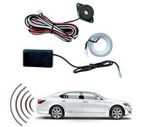 Topolenashop Sensore di Parcheggio Invisibile Elettromagnetico U-301 12V, Kit Retromarcia Senza Fori con Striscia Adesiva e Cicalino, Parking Sensor per Auto SUV Camper Furgoni e Mini Van